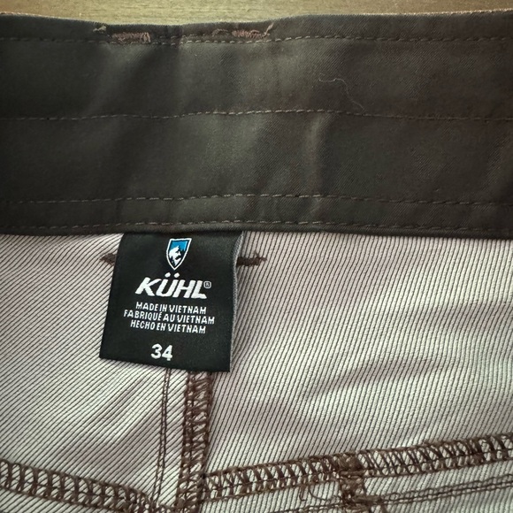 Kuhl Men’s Shift Amphibia short.  Size 34, 10” inseam.  Brick color. - Picture 3 of 5